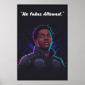 Kay Flock Poster – No Fakes Allowed (Vorne)