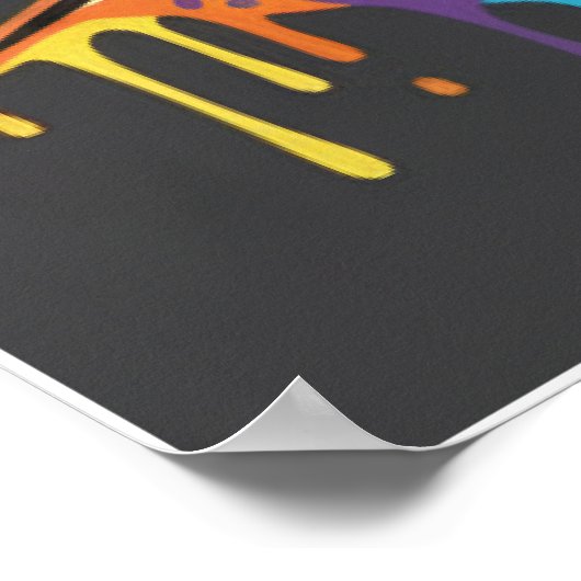 Kay Flock Poster – Respect Is Earned Not Given (Ecke)