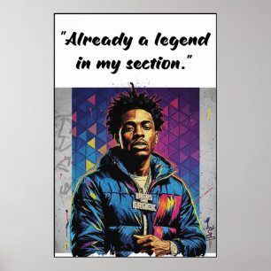 Kay Flock Poster – Schon eine Legende in meinem Vi