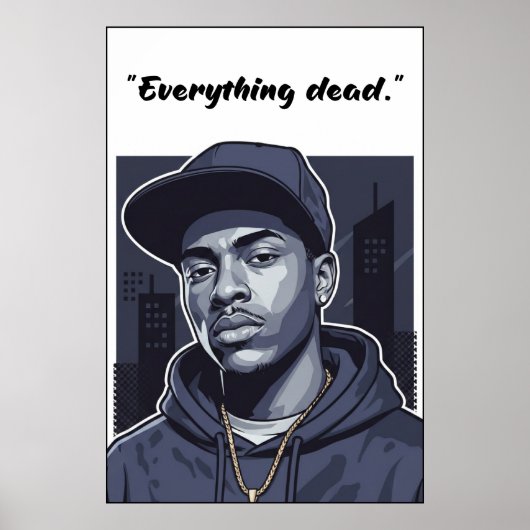 Kay Flock Poster – Straßenmotivation (Vorne)