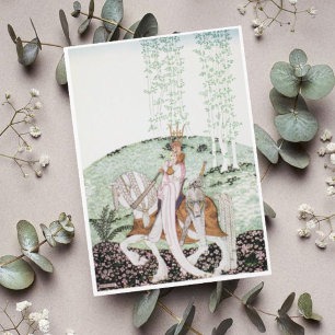 Kay Nielsen dann klebte er sie nieder Karte