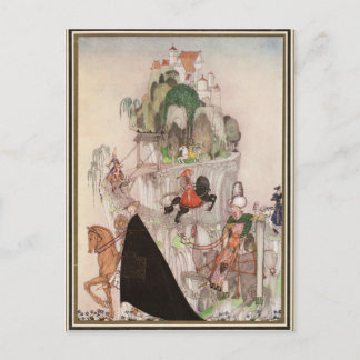 Kay Nielsen - Die sechs Prinzen, die auf der Postk Postkarte