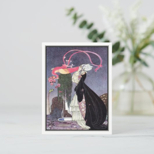 Kay Nielsen - in Pulver und Crinoline Postkarte (Stehend Vorderseite)