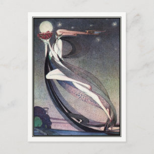 Kay Nielsen - in Pulver und Crinoline Postkarte
