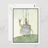 Kay Nielsen - in Pulver und Crinoline Postkarte (Vorne/Hinten)