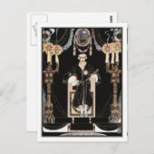 Kay Nielsen - in Pulver und Crinoline Postkarte (Vorne/Hinten)