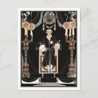 Kay Nielsen - in Pulver und Crinoline Postkarte