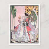 Kay Nielsen - in Pulver und Crinoline Postkarte (Vorderseite)