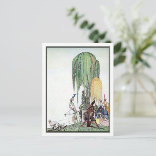 Kay Nielsen - in Pulver und Crinoline Postkarte (Stehend Vorderseite)