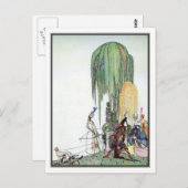 Kay Nielsen - in Pulver und Crinoline Postkarte (Vorne/Hinten)