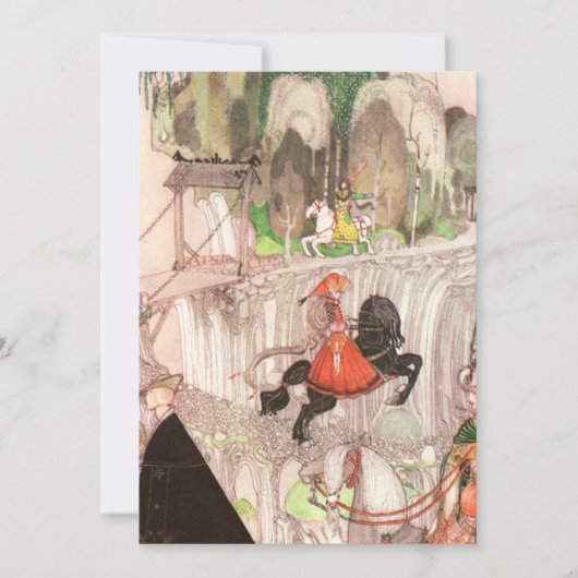 Kay Nielsen östlich der Sonne und westlich des Mon Einladung (Vorderseite)