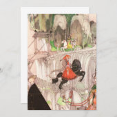 Kay Nielsen östlich der Sonne und westlich des Mon Einladung (Vorne/Hinten)