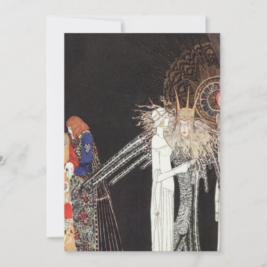 Kay Nielsen östlich der Sonne und westlich des Mon Einladung (Vorderseite)