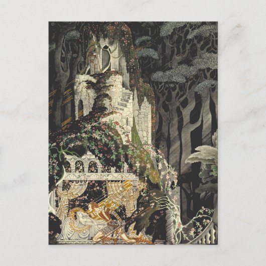 Kay Nielsen Sleeping Beauty Postkarte (Vorderseite)