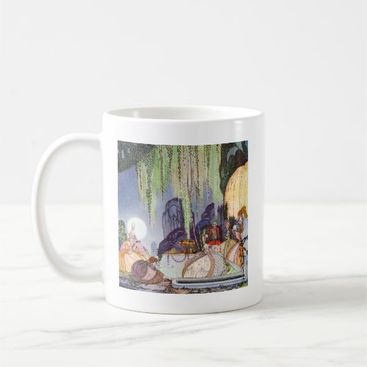 Kay Nielsens Aschenputtel am Ball Kaffeetasse (Links)