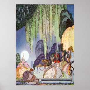Kay Nielsens Aschenputtel am Ball Poster