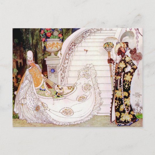 Kay Nielsen's Aschenputtel Fairy Tale Postkarte (Vorderseite)