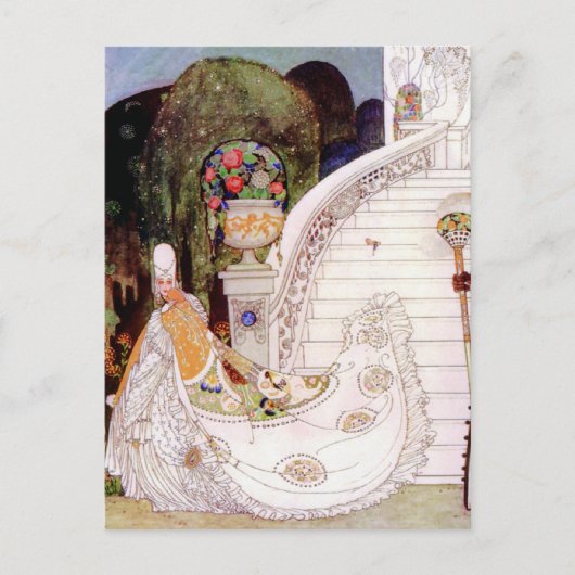 Kay Nielsen's Aschenputtel Fairy Tale Postkarte (Vorderseite)