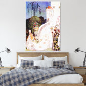 Kay Nielsens Aschenputtel Verlasse den Ball Leinwanddruck (Insitu (Schlafzimmer))