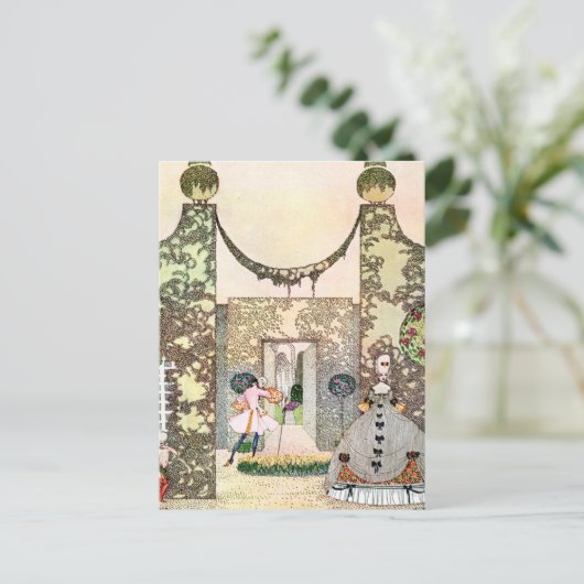 Kay Nielsens Liebe am Nachmittag Postkarte (Stehend Vorderseite)