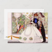 Kay Nielsens Märchen, Bluebeard und seine Ehefrau Postkarte (Vorne/Hinten)