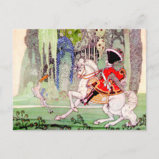 Kay Nielsens Märchenprinz Charming Postkarte