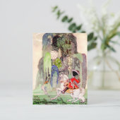 Kay Nielsens Prinz Charming von der schlafenden Sc Postkarte (Stehend Vorderseite)