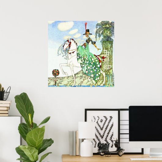 Kay Nielsens Prinzessin Minotte Poster (Heimbüro)