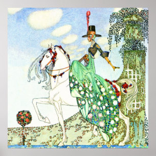 Kay Nielsens Prinzessin Minotte Poster