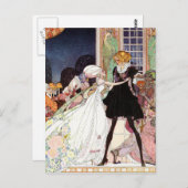 Kay Nielsens zwölf Tanzprinzesse Postkarte (Vorne/Hinten)