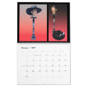 Kay Robinson zwei Seiten großer Kalender (Feb 2027)