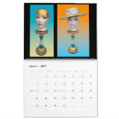 Kay Robinson zwei Seiten großer Kalender (Mär 2027)