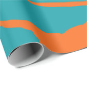 Kaya - Abstraktes Liquidationsdesign Geschenkpapier (Rolleneckpunkt)