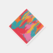 Kaya - Abstraktes Liquidationsdesign Serviette (Ecke)