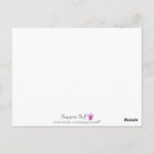 Kaya Toast Postcard Postkarte (Rückseite)