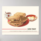 Kaya Toast Poster (Vorne)