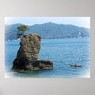 Kayak Adventures - Santa Margherita Ligure, Italie Poster