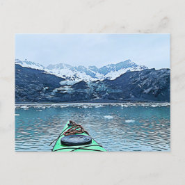 Kayak Alaska Fotografie Postcard Postkarte