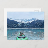 Kayak Alaska Fotografie Postcard Postkarte (Vorne/Hinten)