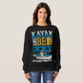 Kayak And Beer Kayaker Kayak Sweatshirt (Vorne ganz)
