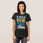 Kayak And Beer Kayaker Kayak T-Shirt (Vorne ganz)