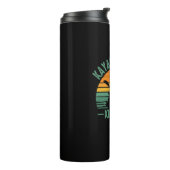 Kayak and Dog Kinda Day Thermosbecher (Nach links gedreht)