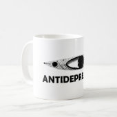 Kayak Antidepressivum Kaffeetasse (Vorderseite Links)