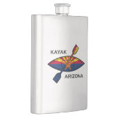 Kayak Arizona Flag Flachmann (Rechts)
