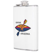 Kayak Arizona Flag Flachmann (Links)