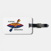 Kayak Arizona Flag Gepäckanhänger (Rückseite horizontal)