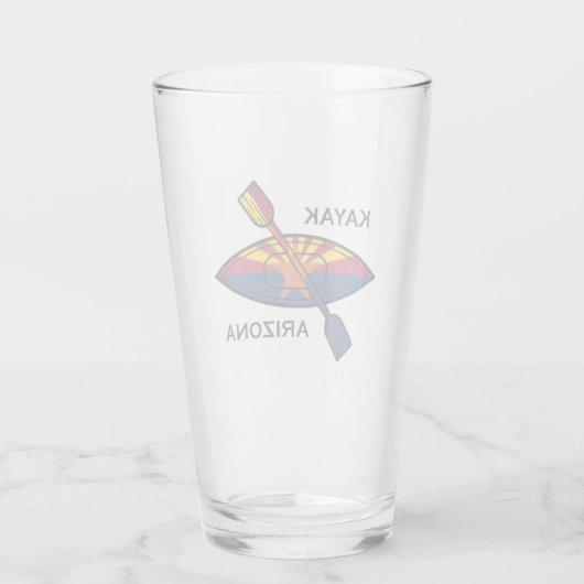 Kayak Arizona Flag Glas (Rückseite)