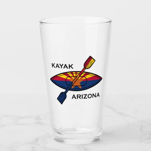 Kayak Arizona Flag Glas (Vorderseite)