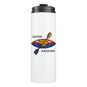 Kayak Arizona Flag Thermosbecher
