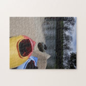 Kayak Austin Texas Lady Bird Lake Puzzle (Horizontal)